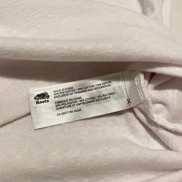 Roots Womens Varsity Chic Tshirt Size XS Shirt - Picture 10 of 16